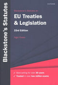 Blackstone's Eu Treaties & Legislation - MPHOnline.com