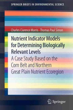 Nutrient Indicator Models for Determining Biologically Relevant Levels - MPHOnline.com