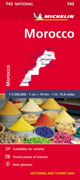 Michelin Morocco Map - MPHOnline.com