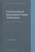 Civil Society in Investment Treaty Arbitration - MPHOnline.com