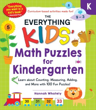 The Everything Kids' Math Puzzles Book for Kindergarten - MPHOnline.com