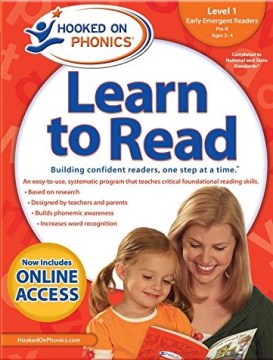 Hooked on Phonics Learn to Read Level 1 Pre-K, Ages 3-4 - MPHOnline.com