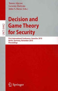 Decision and Game Theory for Security - MPHOnline.com