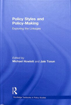 Policy Styles and Policy-Making - MPHOnline.com