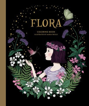 Flora Coloring Book - MPHOnline.com