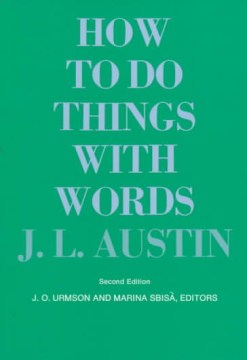 How to Do Things With Words - MPHOnline.com