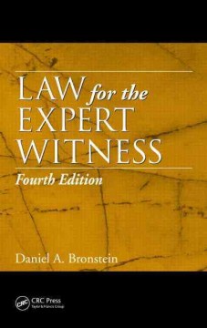 Law for the Expert Witness - MPHOnline.com