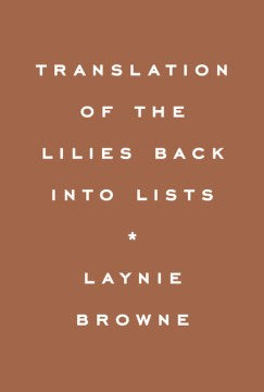 Translation of the Lilies Back into Lists - MPHOnline.com