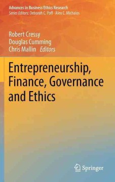 Entrepreneurship, Finance, Governance and Ethics - MPHOnline.com