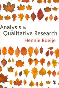 Analysis in Qualitative Research - MPHOnline.com