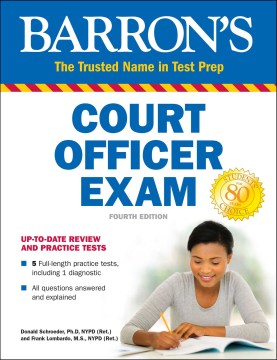 Barron's Court Officer Exam - MPHOnline.com