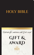 NRSV Updated Edition Gift & Award Bible, Black - MPHOnline.com