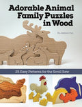 Adorable Animal Family Puzzles in Wood - MPHOnline.com