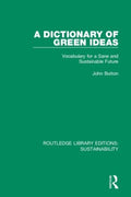A Dictionary of Green Ideas - MPHOnline.com