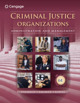 Criminal Justice Organizations - MPHOnline.com