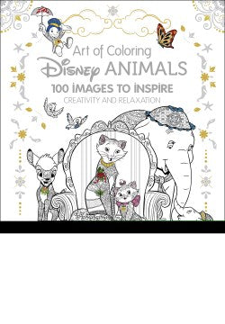 Disney Animals Adult Coloring Book - MPHOnline.com