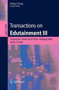 Transactions on Edutainment III - MPHOnline.com