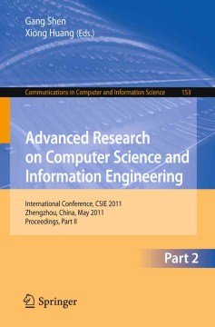 Advanced Research on Computer Science and Information Engineering - MPHOnline.com