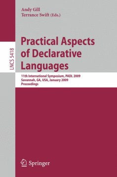 Practical Aspects of Declarative Languages - MPHOnline.com