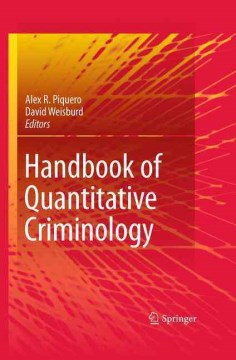 Handbook of Quantitative Criminology - MPHOnline.com