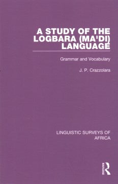 A Study of the Logbara (MA'DI) Language - MPHOnline.com