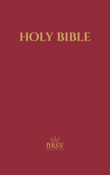 Nrsv Pew Bible (Burgundy) - MPHOnline.com