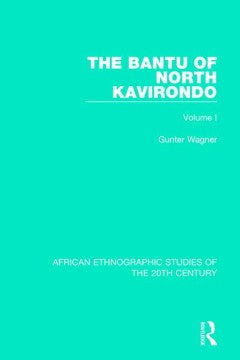 The Bantu of North Kavirondo - MPHOnline.com