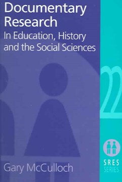 Documentary Research in Education, History, and the Social Sciences - MPHOnline.com