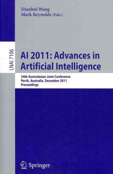 Ai 2011 Advances in Artificial Intelligence - MPHOnline.com