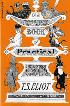 Cover of "Old Possum's Book of Practical Cats" by T.S. Eliot