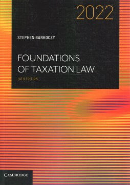 Foundations of Taxation Law 2022 - MPHOnline.com