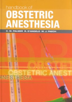 Handbook of Obsteteric Anesthesia - MPHOnline.com