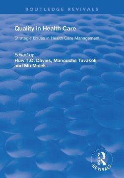 Quality in Health Care - MPHOnline.com