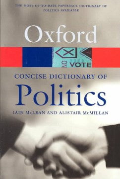 DICTIONARY OPR-POLITICS 2E - MPHOnline.com