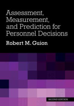 Assessment, Measurement, and Prediction for Personnel Decisions - MPHOnline.com