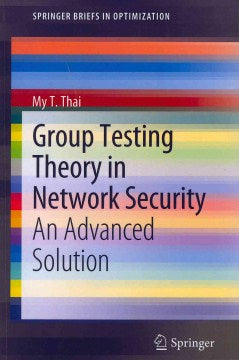 Group Testing Theory in Network Security - MPHOnline.com