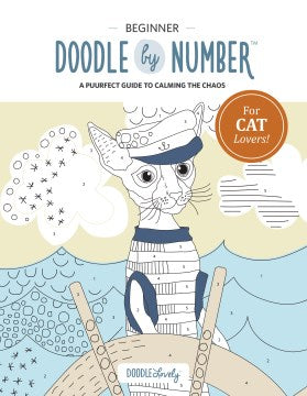 Beginner Doodle by Number for Cat Lovers - MPHOnline.com