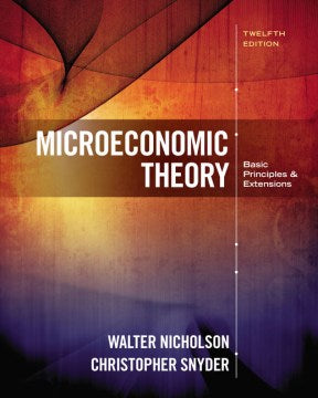 Microeconomic Theory - MPHOnline.com