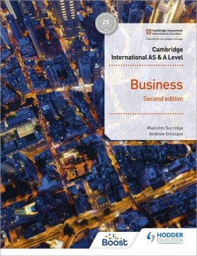 Cambridge International AS & A Level Business Second edition - MPHOnline.com