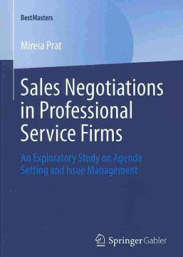 Sales Negotiations in Professional Service Firms - MPHOnline.com