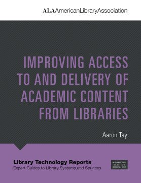 Improving Access to and Delivery of Academic Content from Libraries - MPHOnline.com