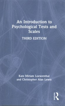 An Introduction to Psychological Tests and Scales - MPHOnline.com