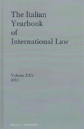 The Italian Yearbook of International Law 2015 - MPHOnline.com