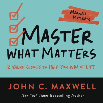 Master What Matters - MPHOnline.com