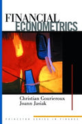 Financial Econometrics - MPHOnline.com