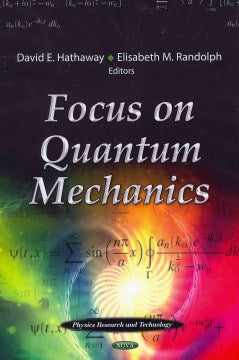 Focus on Quantum Mechanics - MPHOnline.com