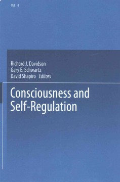 Consciousness and Self-Regulation - MPHOnline.com