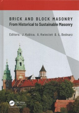 Brick and Block Masonry - from Historical to Sustainable Masonry - MPHOnline.com