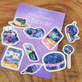 Watercolor Sticker Galaxy Dessert - MPHOnline.com