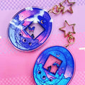Watercolor Shaking Keychain Butterfly Dream - MPHOnline.com
